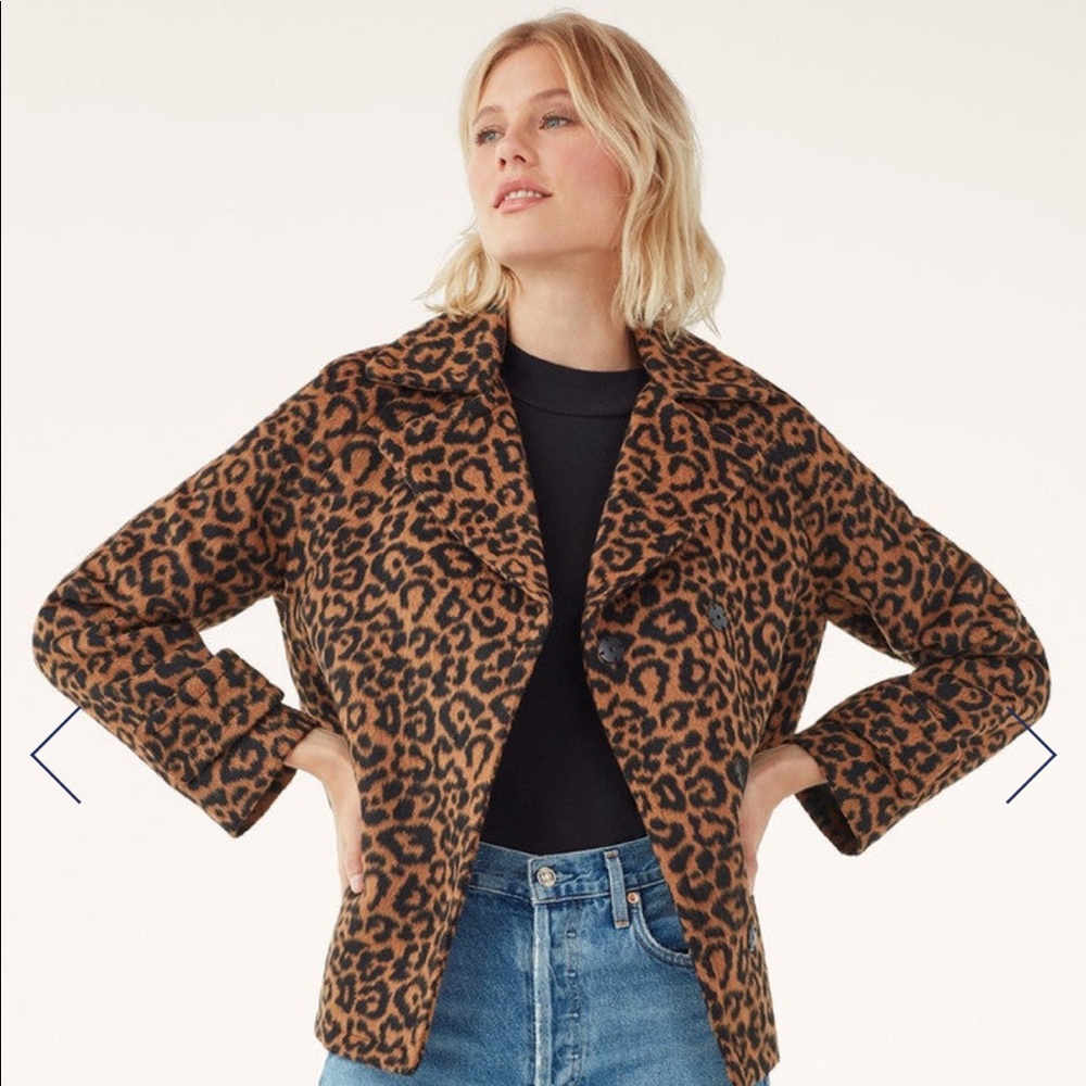 NWT Splendid Suki Leopard Jacket